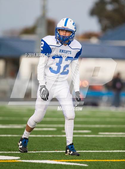 Thumbnail 3 in Brookside Christian vs. Stone Ridge Christian (CIF SJS D7 Final) photogallery.