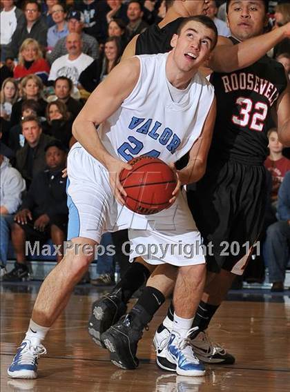 Thumbnail 2 in Valor Christian vs. Roosevelt (4A 1st Round Playoff) photogallery.