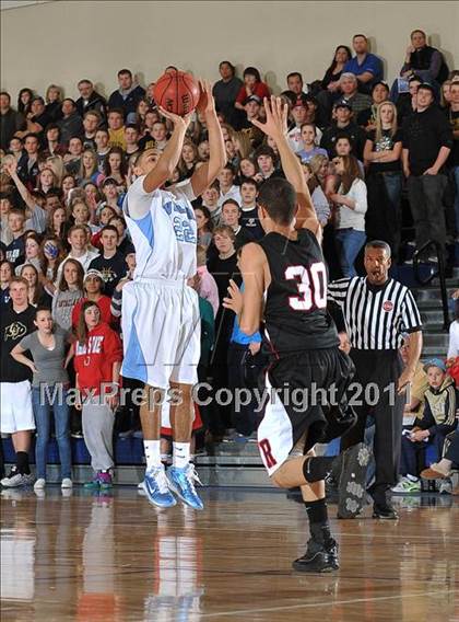 Thumbnail 2 in Valor Christian vs. Roosevelt (4A 1st Round Playoff) photogallery.