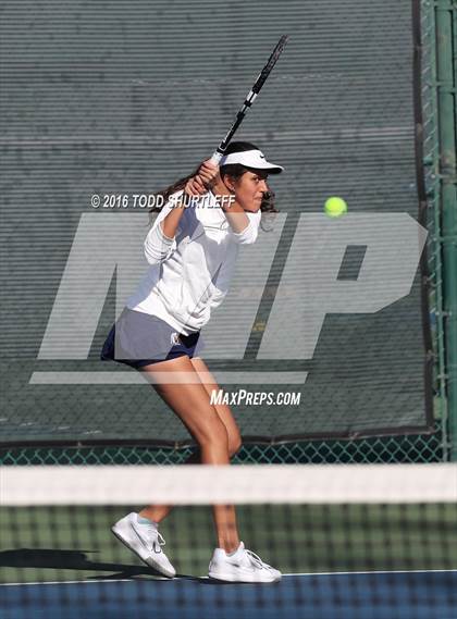 Thumbnail 1 in Lowell vs. Oak Ridge (CIF NorCal Regional Team Tennis Championships) photogallery.