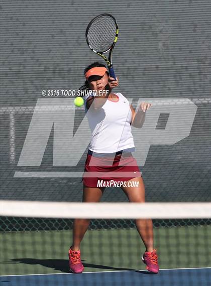 Thumbnail 1 in Lowell vs. Oak Ridge (CIF NorCal Regional Team Tennis Championships) photogallery.