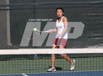 Thumbnail 1 in Lowell vs. Oak Ridge (CIF NorCal Regional Team Tennis Championships) photogallery.