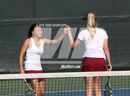 Thumbnail 1 in Lowell vs. Oak Ridge (CIF NorCal Regional Team Tennis Championships) photogallery.
