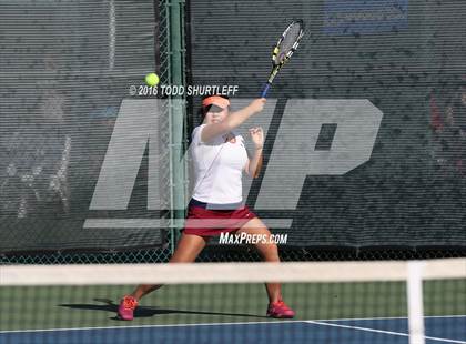 Thumbnail 3 in Lowell vs. Oak Ridge (CIF NorCal Regional Team Tennis Championships) photogallery.