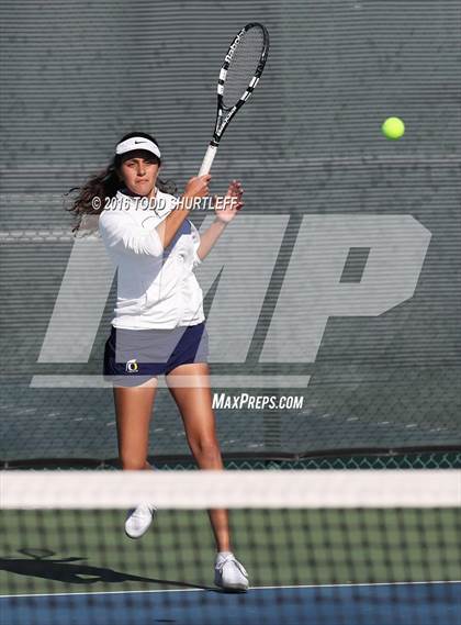 Thumbnail 2 in Lowell vs. Oak Ridge (CIF NorCal Regional Team Tennis Championships) photogallery.