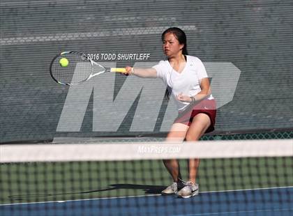 Thumbnail 1 in Lowell vs. Oak Ridge (CIF NorCal Regional Team Tennis Championships) photogallery.