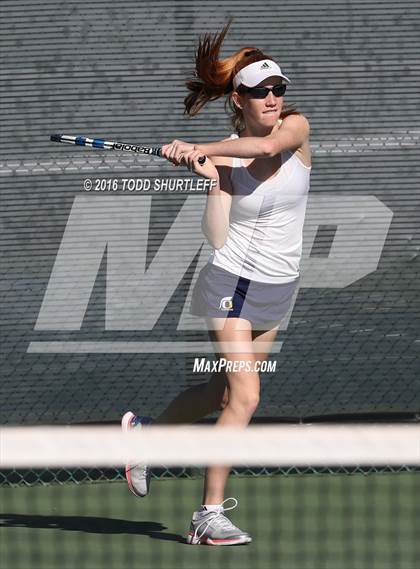Thumbnail 1 in Lowell vs. Oak Ridge (CIF NorCal Regional Team Tennis Championships) photogallery.