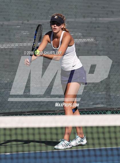 Thumbnail 3 in Lowell vs. Oak Ridge (CIF NorCal Regional Team Tennis Championships) photogallery.