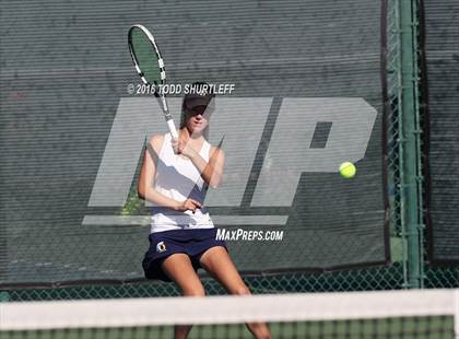 Thumbnail 3 in Lowell vs. Oak Ridge (CIF NorCal Regional Team Tennis Championships) photogallery.