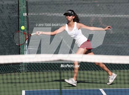 Thumbnail 2 in Lowell vs. Oak Ridge (CIF NorCal Regional Team Tennis Championships) photogallery.
