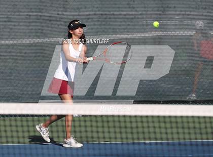 Thumbnail 1 in Lowell vs. Oak Ridge (CIF NorCal Regional Team Tennis Championships) photogallery.