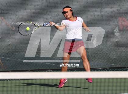 Thumbnail 1 in Lowell vs. Oak Ridge (CIF NorCal Regional Team Tennis Championships) photogallery.