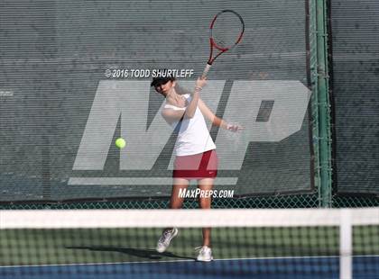 Thumbnail 3 in Lowell vs. Oak Ridge (CIF NorCal Regional Team Tennis Championships) photogallery.