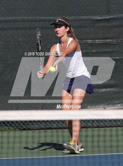 Thumbnail 3 in Lowell vs. Oak Ridge (CIF NorCal Regional Team Tennis Championships) photogallery.