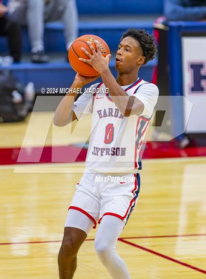 Thumbnail 2 in Hardin-Jefferson VS La Porte (Hardin-Jefferson Basketball Tournament) photogallery.