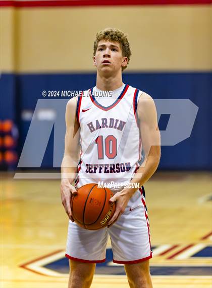Thumbnail 3 in Hardin-Jefferson VS La Porte (Hardin-Jefferson Basketball Tournament) photogallery.