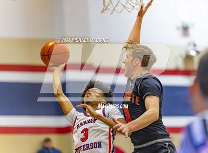 Thumbnail 1 in Hardin-Jefferson VS La Porte (Hardin-Jefferson Basketball Tournament) photogallery.