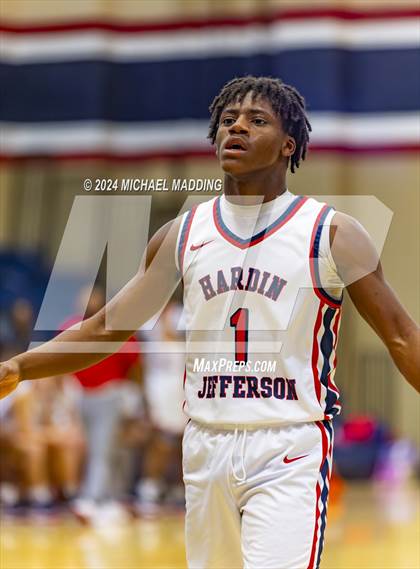 Thumbnail 2 in Hardin-Jefferson VS La Porte (Hardin-Jefferson Basketball Tournament) photogallery.