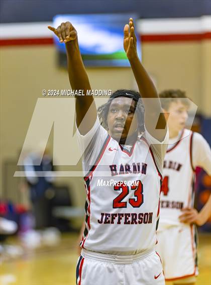 Thumbnail 3 in Hardin-Jefferson VS La Porte (Hardin-Jefferson Basketball Tournament) photogallery.