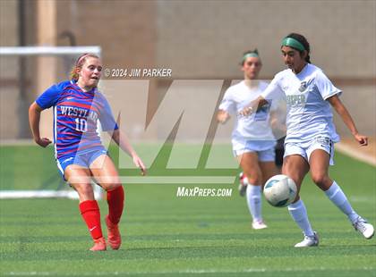 Thumbnail 3 in Westlake vs. Prosper (UIL 6A Soccer Final) photogallery.