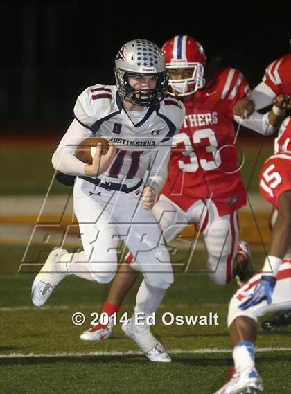 Thumbnail 3 in Saint Mary's vs. Justin-Siena (CIF NCS D4 Final) photogallery.