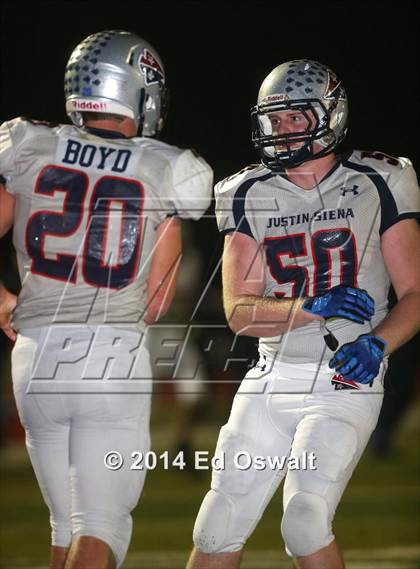 Thumbnail 2 in Saint Mary's vs. Justin-Siena (CIF NCS D4 Final) photogallery.