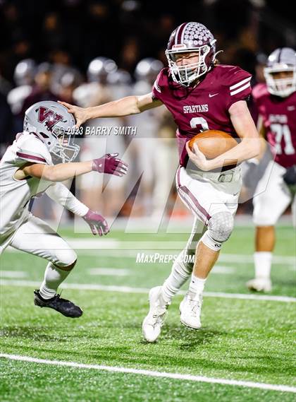 Thumbnail 2 in Wellington @ Berthoud (CHSAA 2A First Round) photogallery.