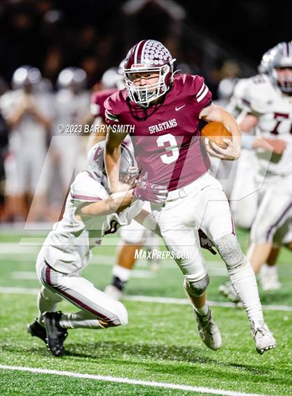 Thumbnail 3 in Wellington @ Berthoud (CHSAA 2A First Round) photogallery.