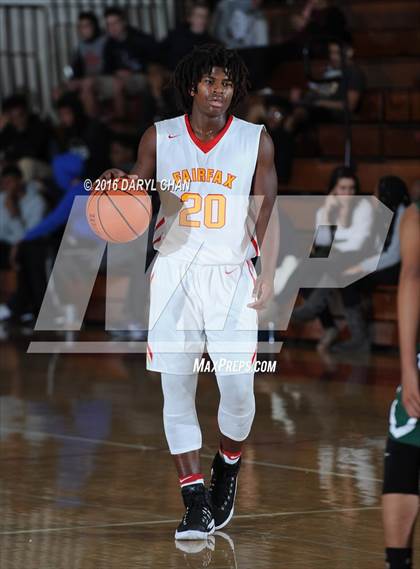 Thumbnail 3 in Fairfax vs. Executive Prep Academy of Finance (Rose City Roundball Classic) photogallery.