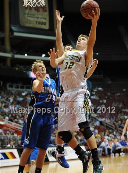 Thumbnail 3 in Gilbert Christian vs. Snowflake (AIA D3 Semifinals) photogallery.