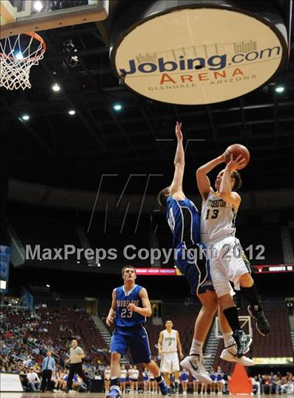 Thumbnail 2 in Gilbert Christian vs. Snowflake (AIA D3 Semifinals) photogallery.