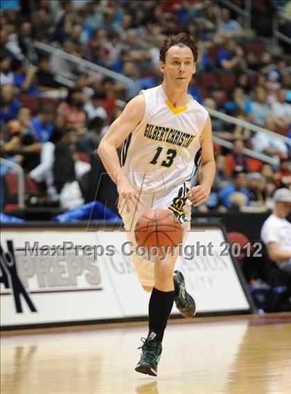 Thumbnail 2 in Gilbert Christian vs. Snowflake (AIA D3 Semifinals) photogallery.