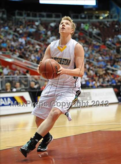Thumbnail 1 in Gilbert Christian vs. Snowflake (AIA D3 Semifinals) photogallery.