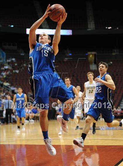 Thumbnail 3 in Gilbert Christian vs. Snowflake (AIA D3 Semifinals) photogallery.