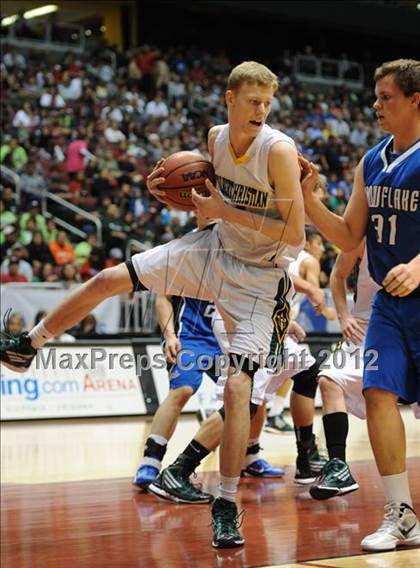 Thumbnail 2 in Gilbert Christian vs. Snowflake (AIA D3 Semifinals) photogallery.