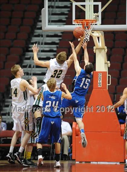 Thumbnail 2 in Gilbert Christian vs. Snowflake (AIA D3 Semifinals) photogallery.