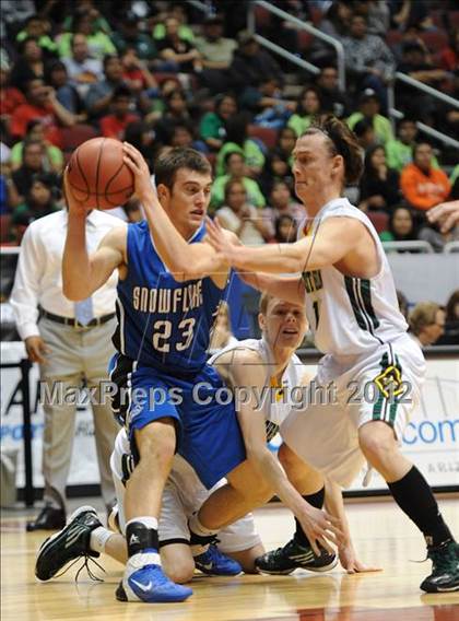 Thumbnail 3 in Gilbert Christian vs. Snowflake (AIA D3 Semifinals) photogallery.