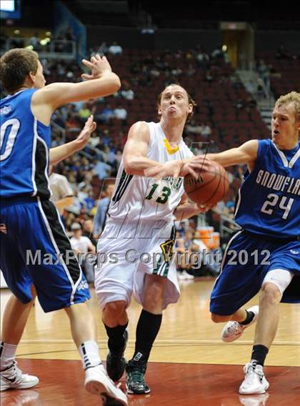 Thumbnail 1 in Gilbert Christian vs. Snowflake (AIA D3 Semifinals) photogallery.