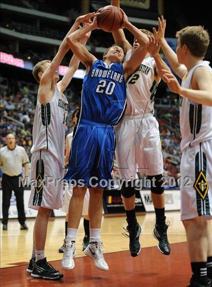 Thumbnail 1 in Gilbert Christian vs. Snowflake (AIA D3 Semifinals) photogallery.