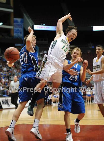 Thumbnail 1 in Gilbert Christian vs. Snowflake (AIA D3 Semifinals) photogallery.