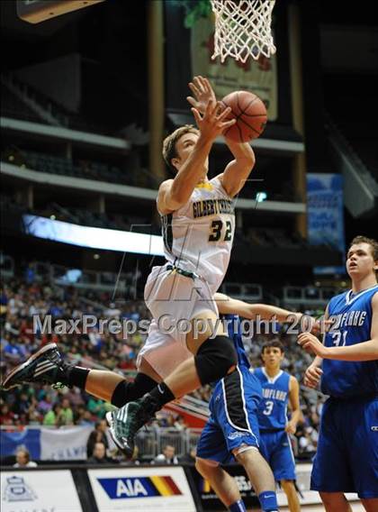 Thumbnail 1 in Gilbert Christian vs. Snowflake (AIA D3 Semifinals) photogallery.