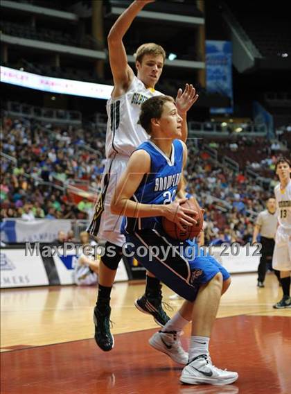Thumbnail 2 in Gilbert Christian vs. Snowflake (AIA D3 Semifinals) photogallery.