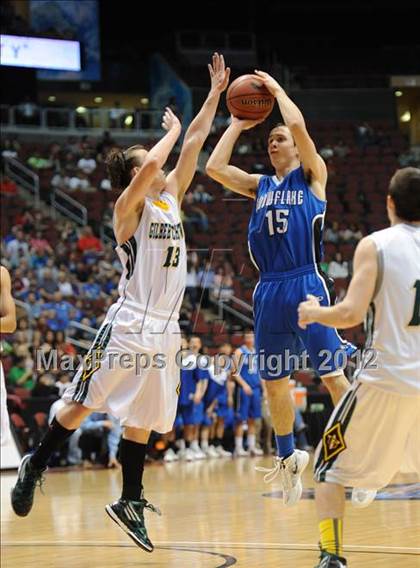Thumbnail 2 in Gilbert Christian vs. Snowflake (AIA D3 Semifinals) photogallery.