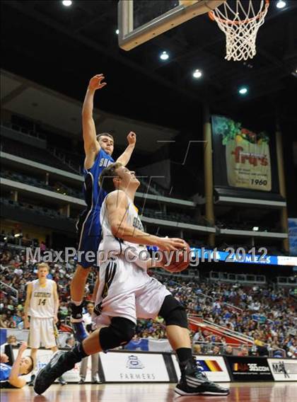 Thumbnail 1 in Gilbert Christian vs. Snowflake (AIA D3 Semifinals) photogallery.