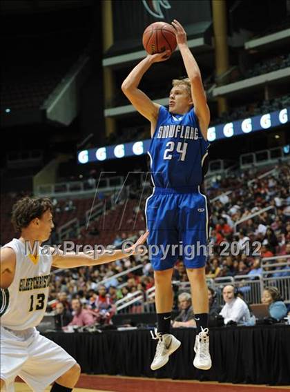 Thumbnail 1 in Gilbert Christian vs. Snowflake (AIA D3 Semifinals) photogallery.