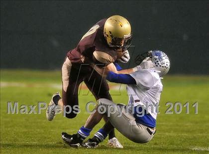 Thumbnail 3 in Brookside Christian vs. Bishop's (CIF State D4 Final) photogallery.