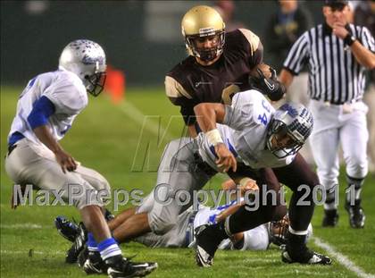 Thumbnail 3 in Brookside Christian vs. Bishop's (CIF State D4 Final) photogallery.
