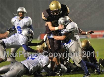 Thumbnail 2 in Brookside Christian vs. Bishop's (CIF State D4 Final) photogallery.