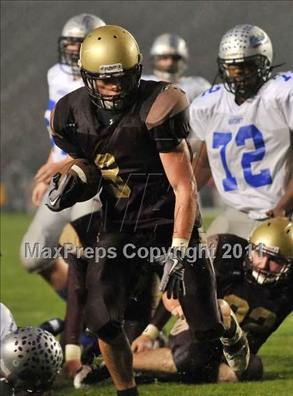 Thumbnail 3 in Brookside Christian vs. Bishop's (CIF State D4 Final) photogallery.