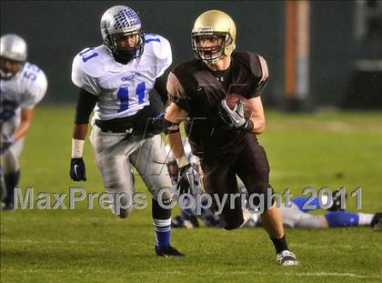 Thumbnail 2 in Brookside Christian vs. Bishop's (CIF State D4 Final) photogallery.